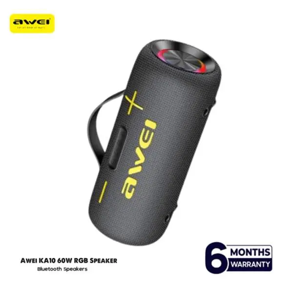 Awei Ka10 60W Wireless Rgb Outdoor Speaker