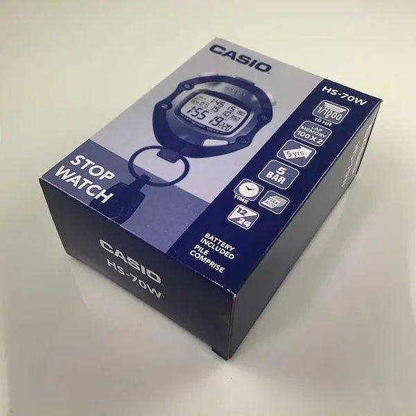 Casio Hs 70W 1Df Digital Stopwatch D