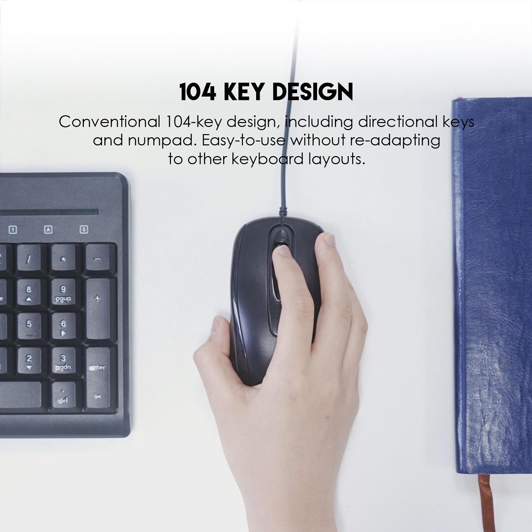 Fantech Go Km103 Wired Keyboard &Amp; Mouse Combo C