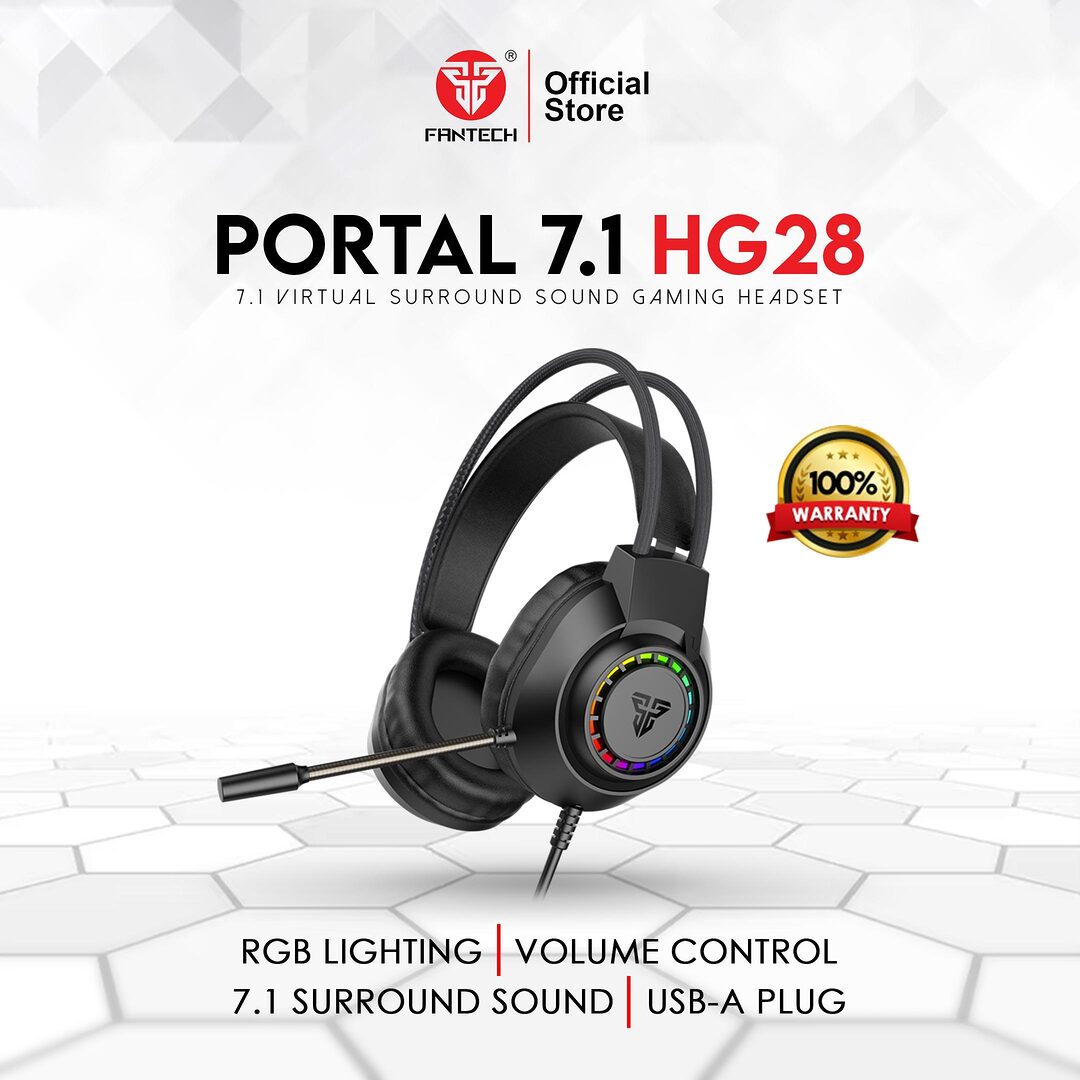 Fantech Portal 7 1 Hg28 Rgb Wired Gaming Headphone A