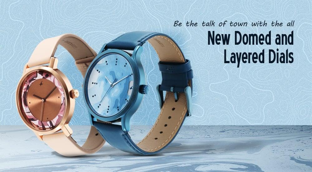 Fastrack 3296Ql01 Urban Camo Blue Dial Ladies Watch C Fastrack 3296Ql01 Urban Camo Blue Dial Ladies Watch C