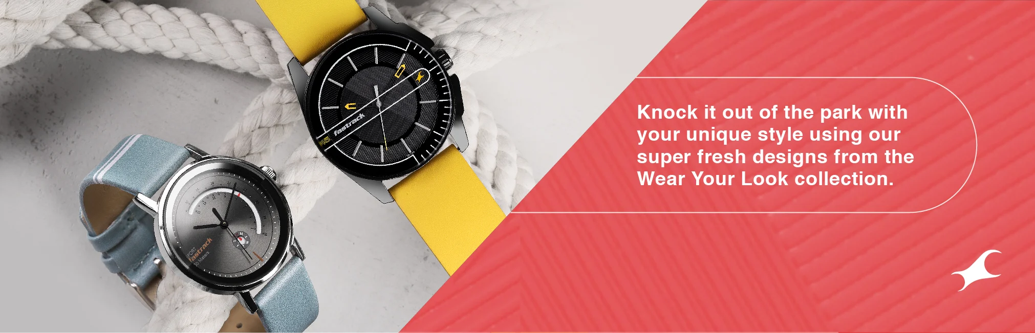 Fastrack Ns3089Nm03 Wear Your Look Quartz Analog Dial Metal Strap Watch B