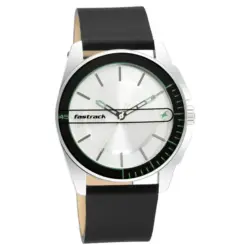 Fastrack NS3089SL15 Wear Your Look Quartz Analog Dial Leather Strap Watch