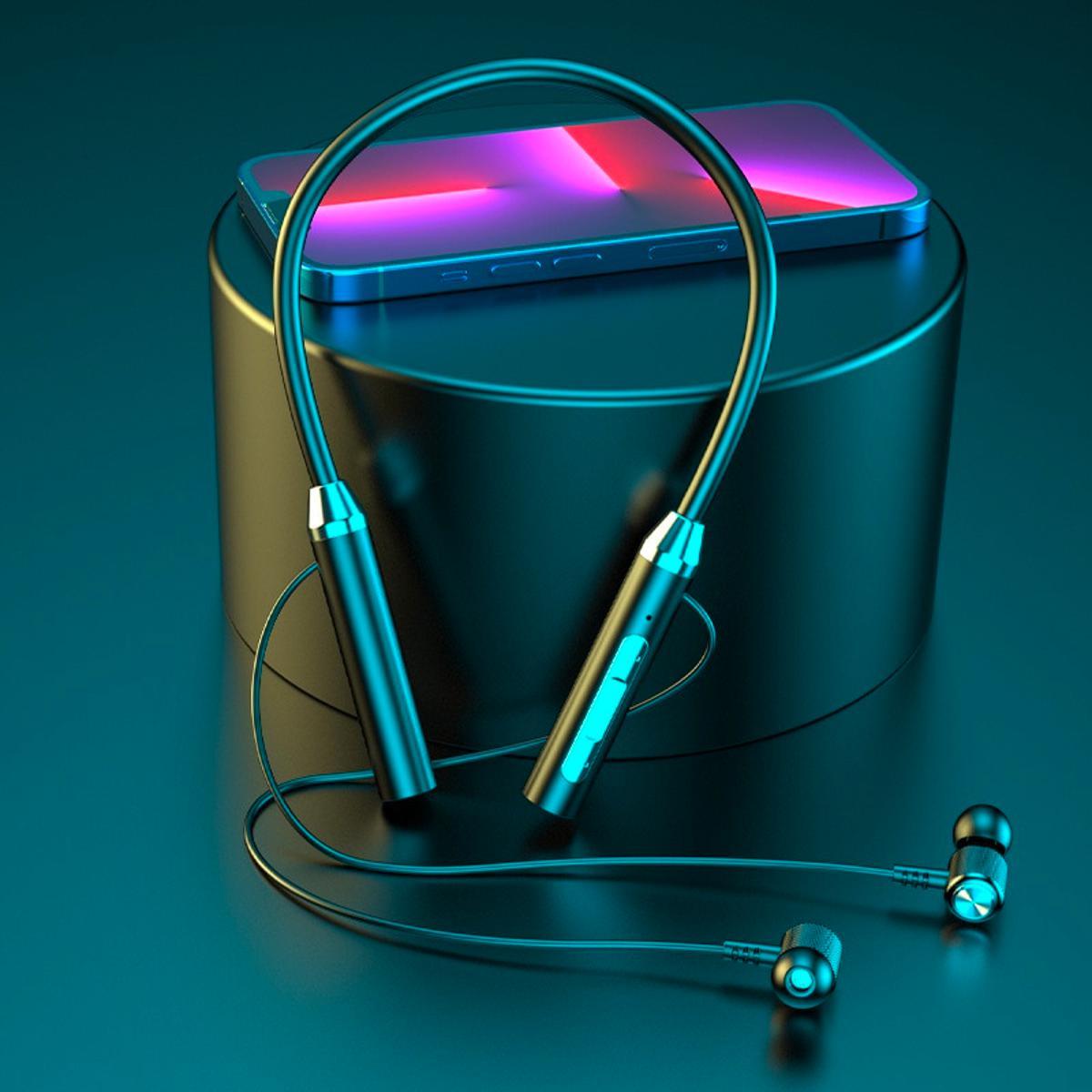 G7 Bluetooth Neckband With Magnetic Headsets A