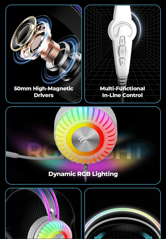 Havit H2046U Usb 7 1 Gaming Headphones B