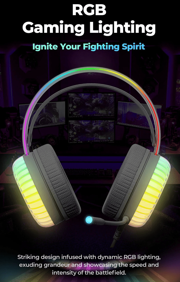 Havit H2046U Usb 7 1 Gaming Headphones C