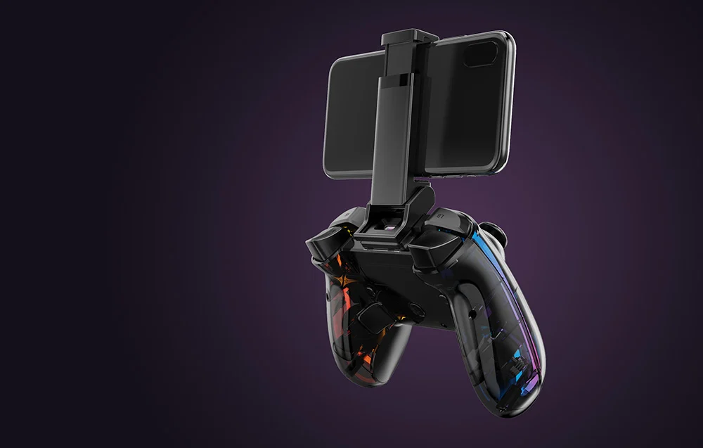 Havit G158Bt Pro Rgb Wireless Vibration Transparent Game Pad B