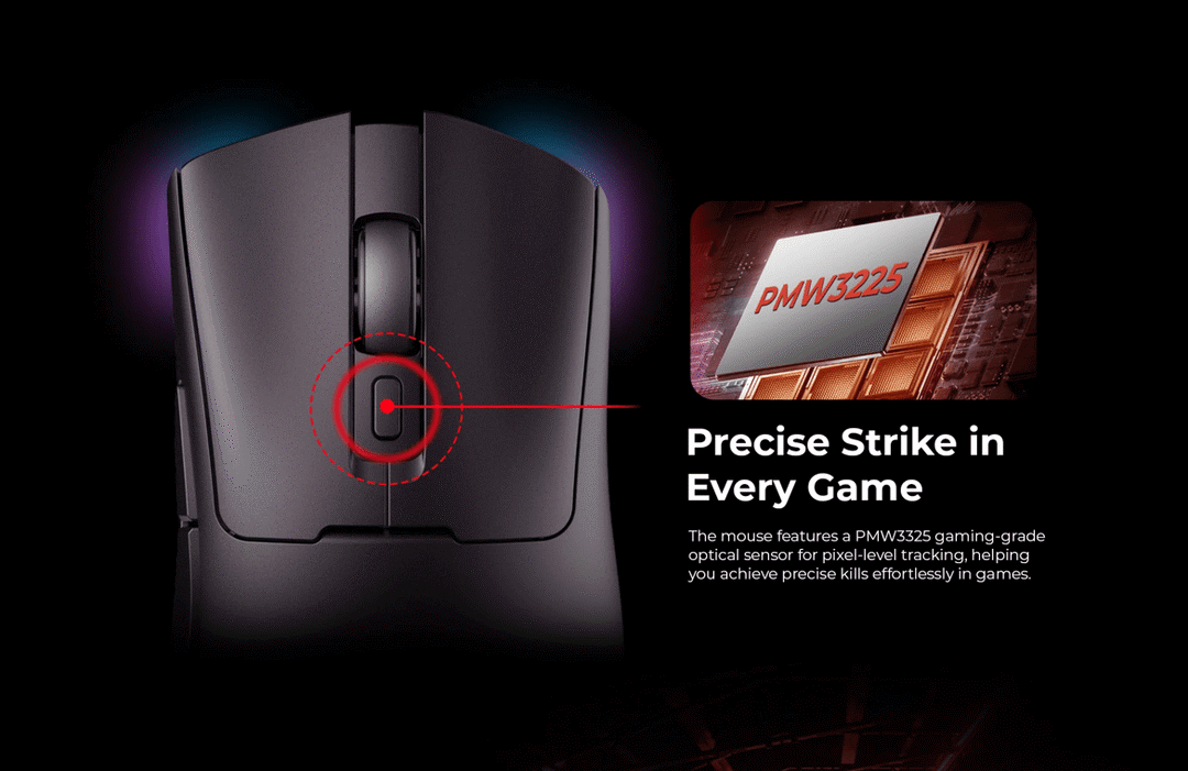 Havit Ms966Wb Bluetooth (Quad Mode) Gaming Mouse B