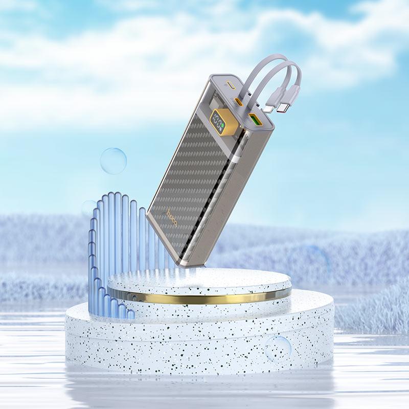 Hoco J104A 22 5W Fully Compatible Power Bank With Cable (20000Mah) B