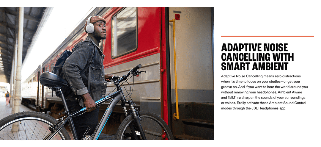 Jbl Tune 770 Nc Wireless Over Ear Headphone B