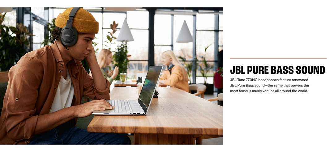 Jbl Tune 770 Nc Wireless Over Ear Headphone D