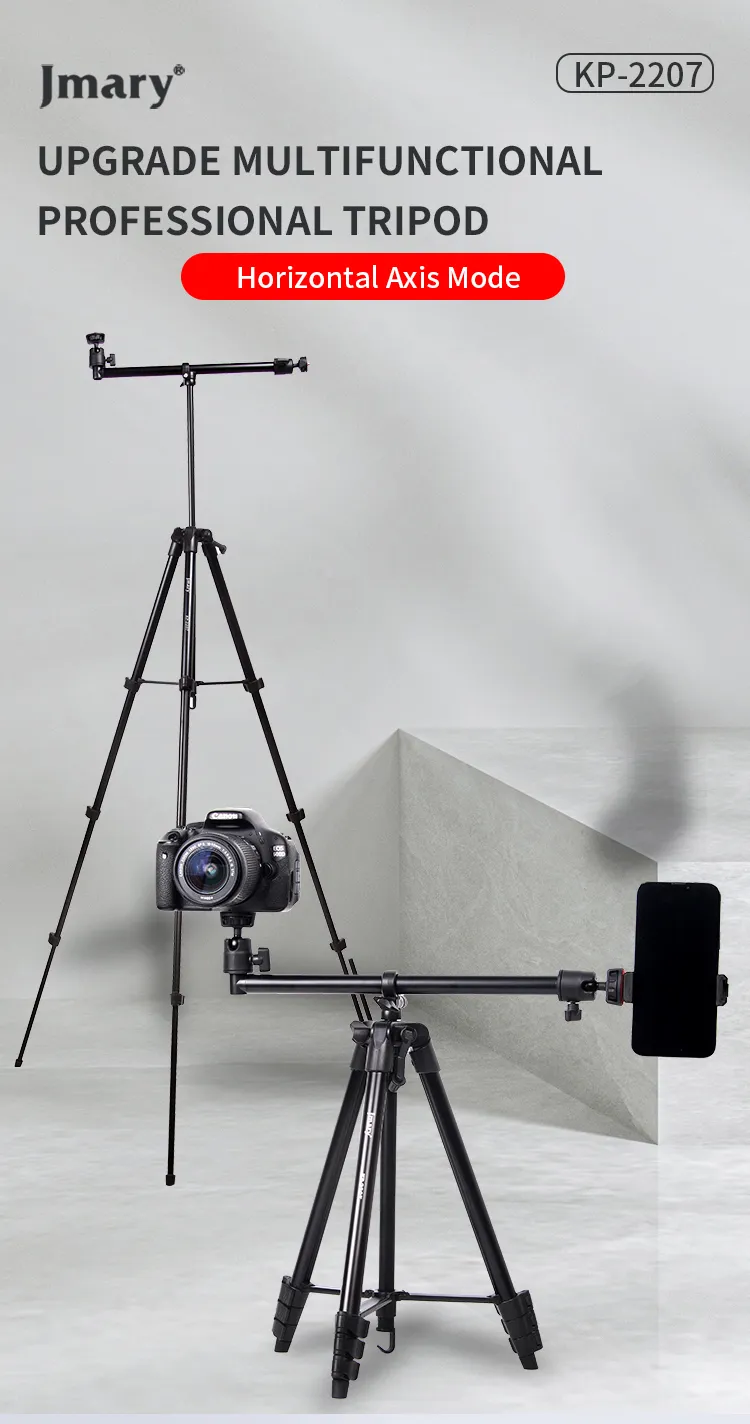 Jmary Kp 2207 Portable Aluminum Tripod A Jmary Kp 2207 Portable Aluminum Tripod A