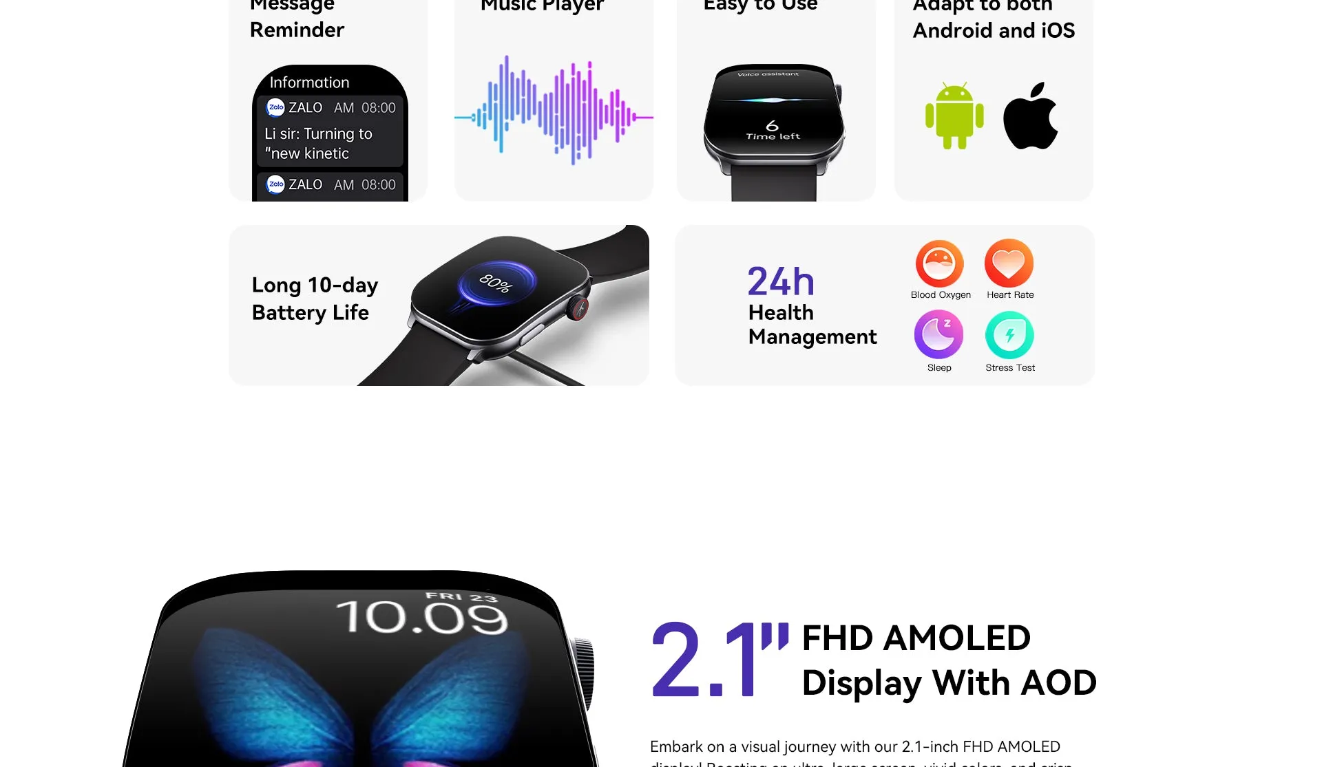 Kieslect Balance Smart Watch C