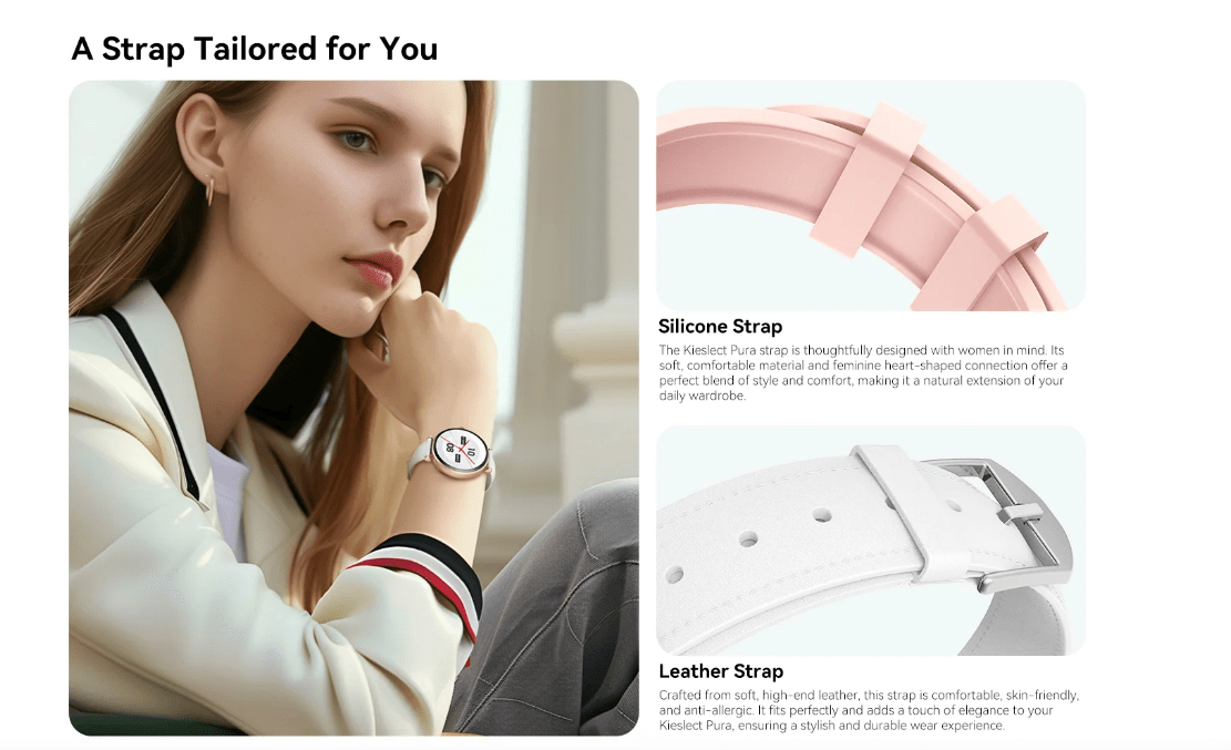 Kieslect Pura Reno Lady Smart Watch E