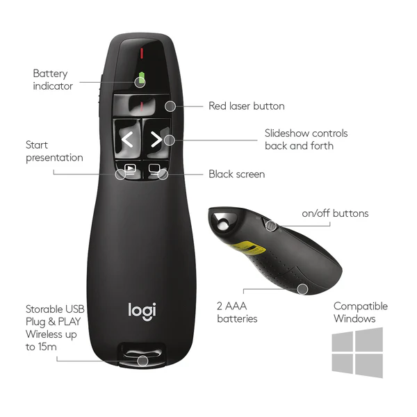 Logitech R400 Wireless Presenter I