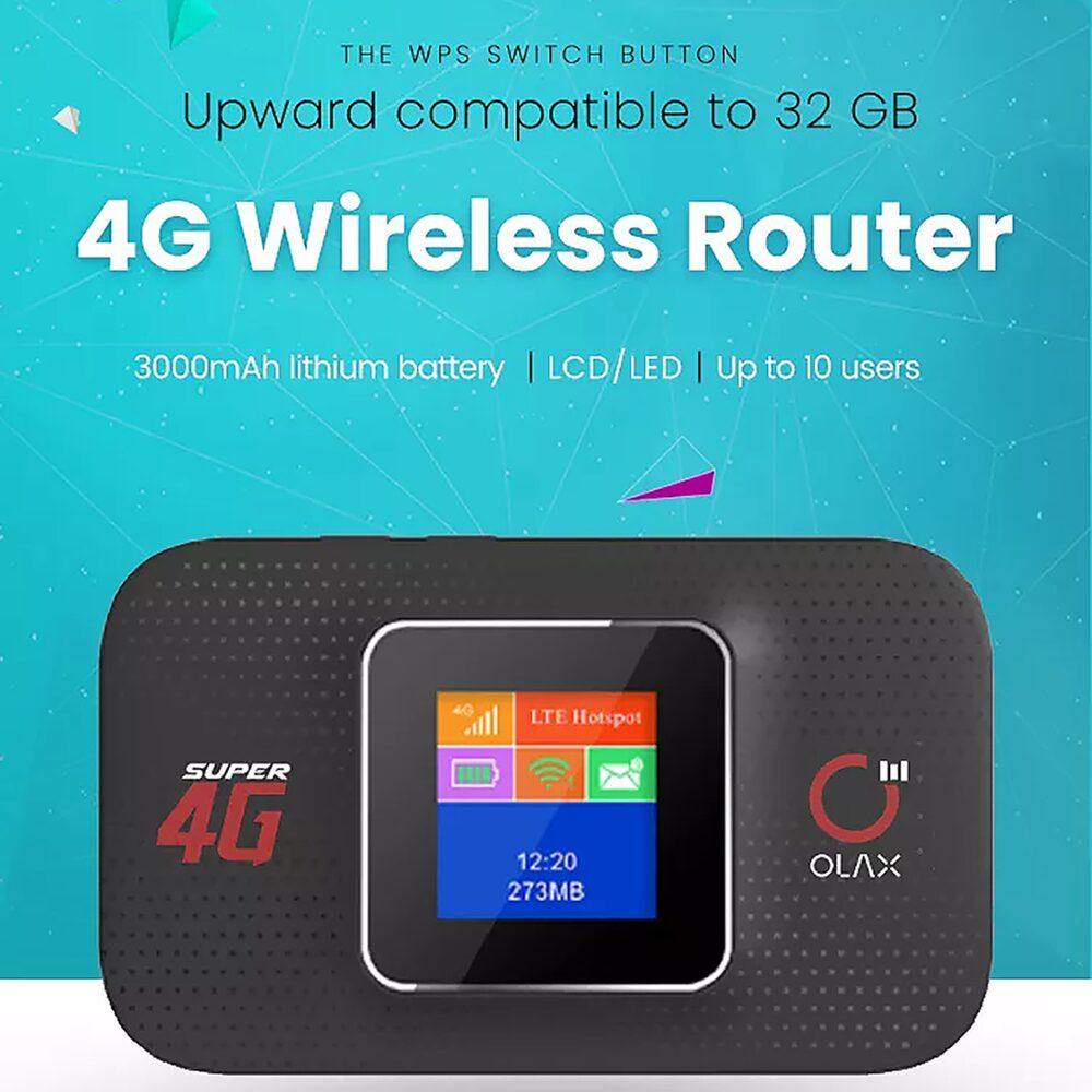 Olax Mf982 4G Lte Pocket Router B