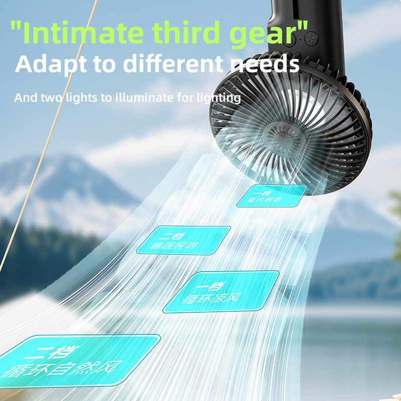 Rtako Fs06 Rechargeable Fan D