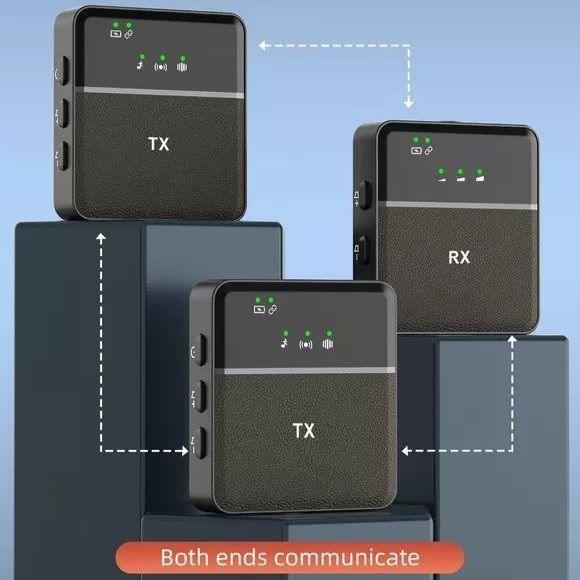 Sx9I Dual Professional Wireless Lapel Microphone For Iphone A