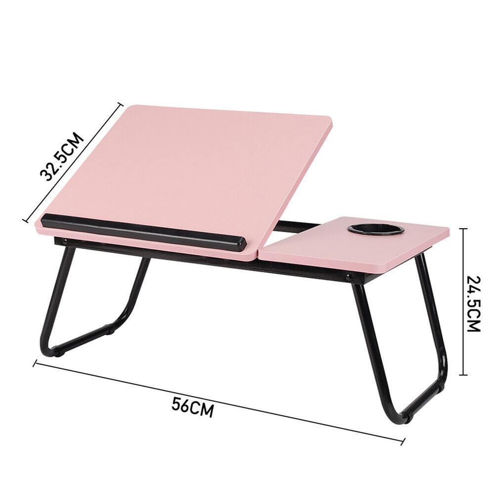 Tiltable And Foldable Double Head Laptop Table A