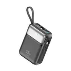 WiWU Galaxy Series Wi P036 35W 20000mAh Power Bank with Built in Lightning and USB C Cable