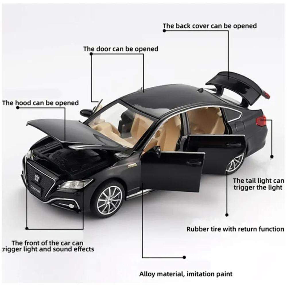 1 32 Toyota Crown Diecasts Alloy Car Toy A 1 32 Toyota Crown Diecasts Alloy Car Toy A