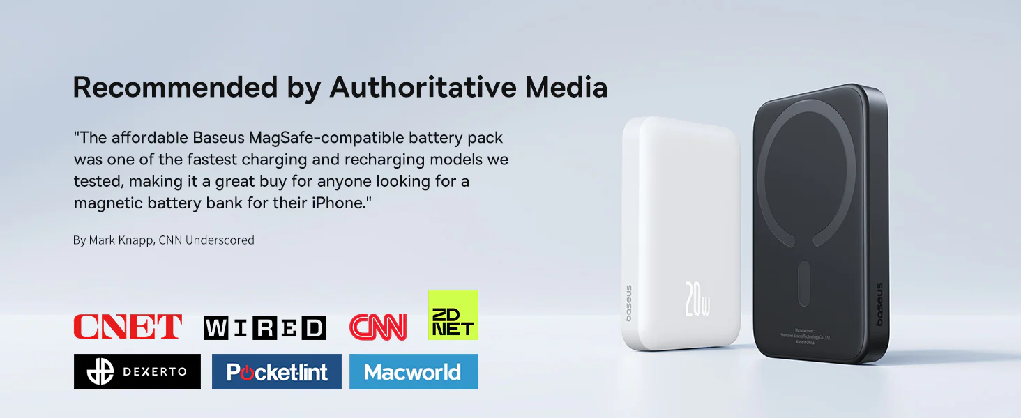 Baseus Ppcx030001 20W Magnetic Mini Wireless 10000Mah Power Bank B