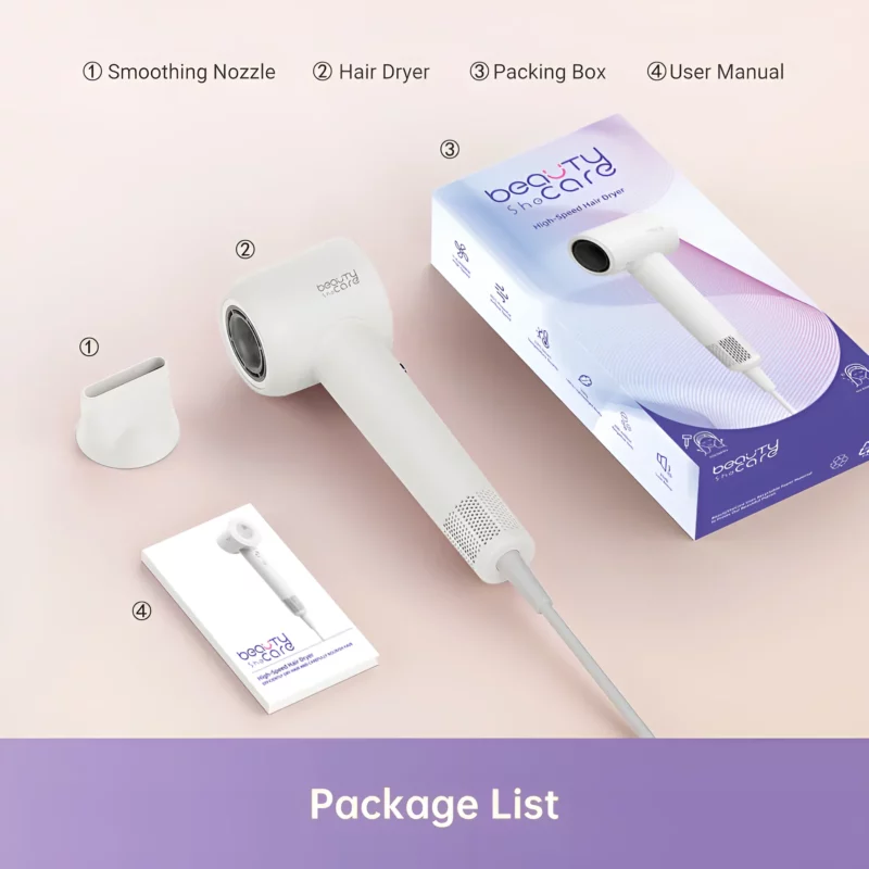 Beautyshecare Aeroglow High Speed Hair Dryer A