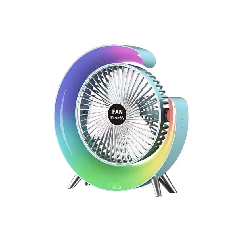 Colorful Rgb Desk Fan Colorful Rgb Desk Fan
