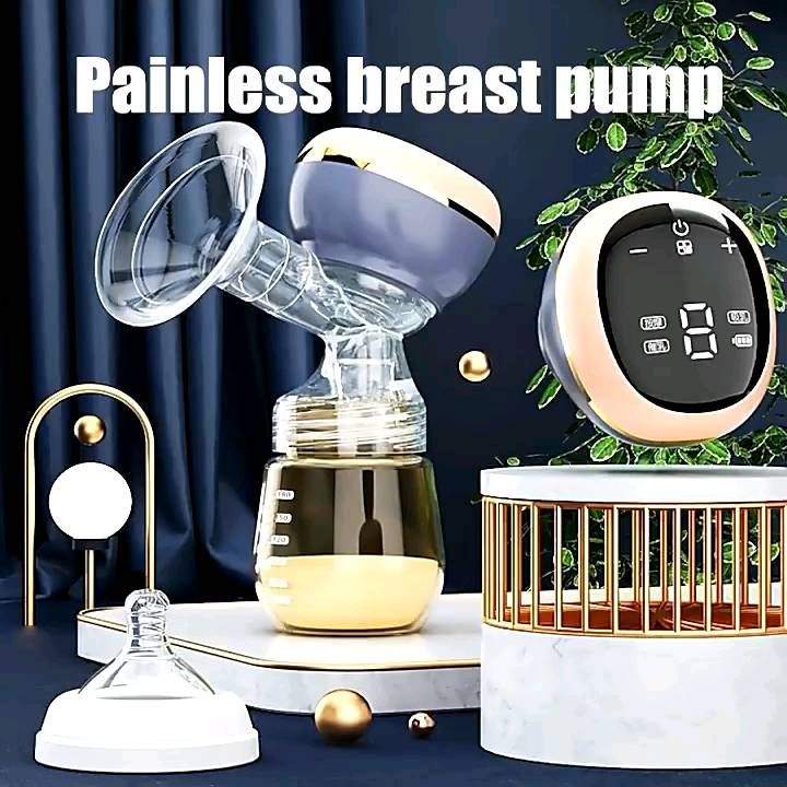 Electric Rechargeable Breastfeeding Pump Anti Back Low Noise Breastfeeding Pump Portable Massage A