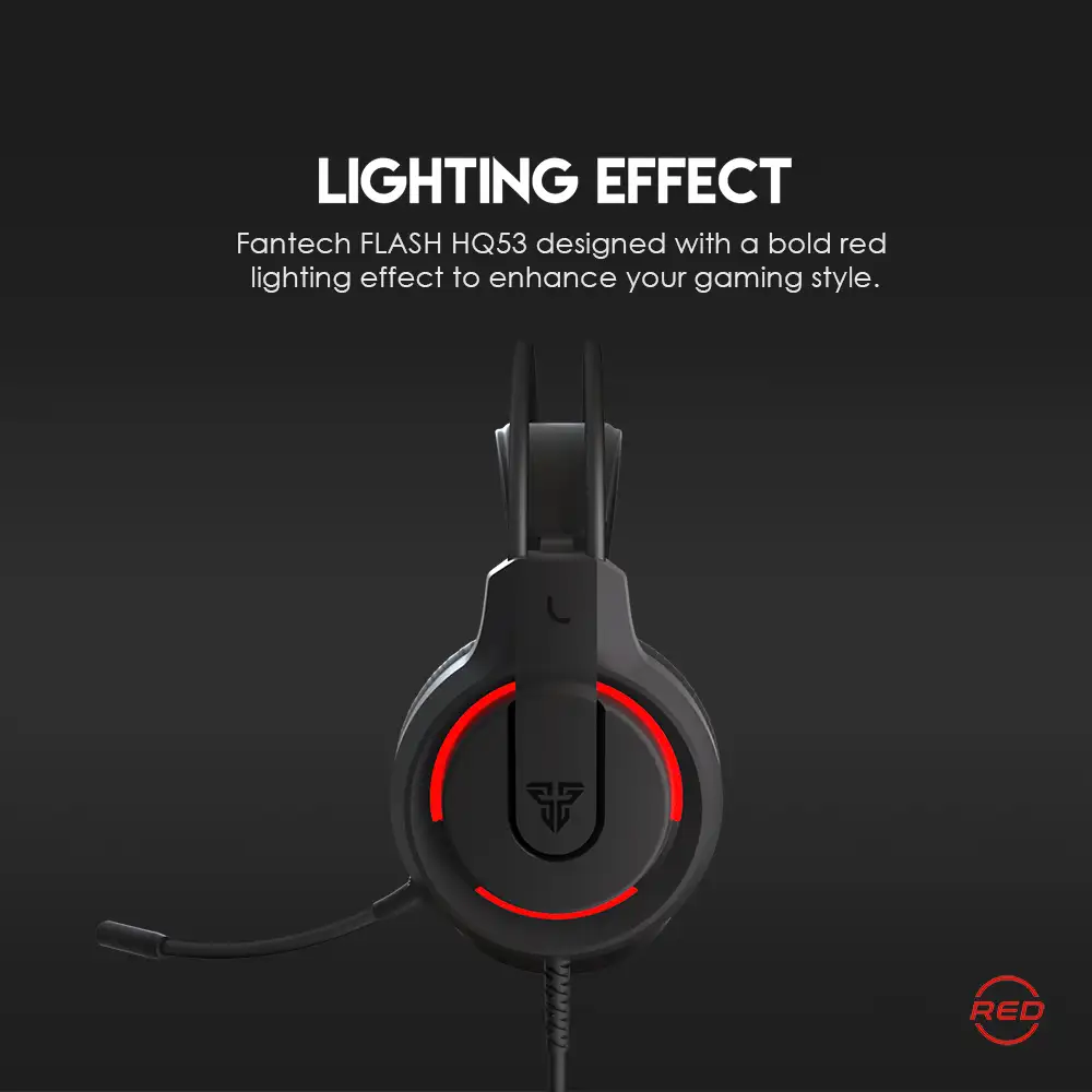 Fantech Hq53 Flash Wired Gaming Headphone D