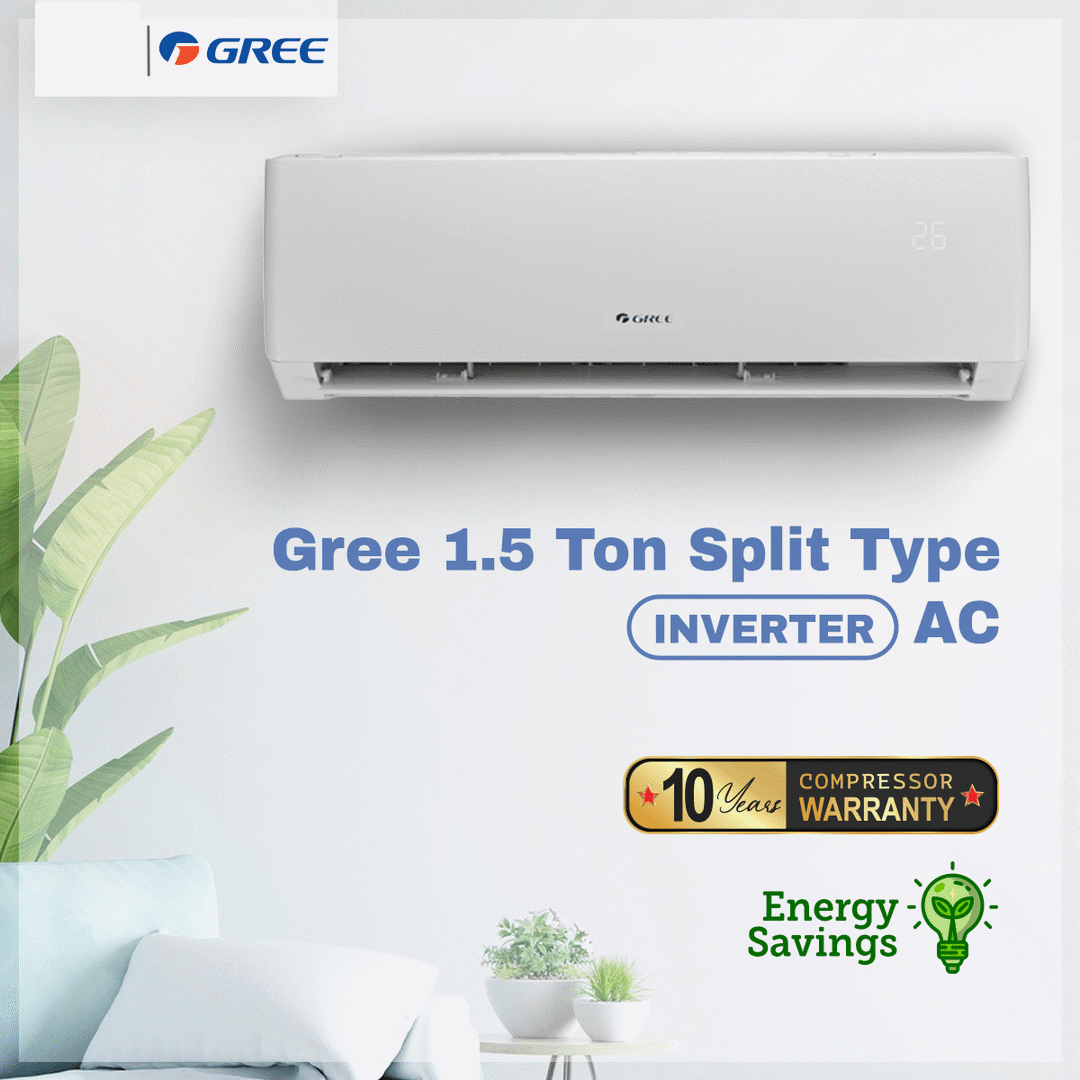 Gree Gs 18Xpuv32 Gs18Xfv32 1 5 Ton Inverter Ac Official Warranty V
