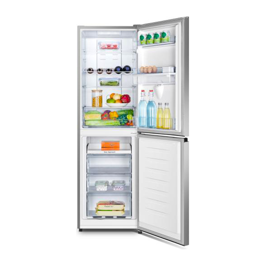 Hisense Rd31Dc4Sha 259 Liter Bottom Mount Frost Refrigerator Silver A