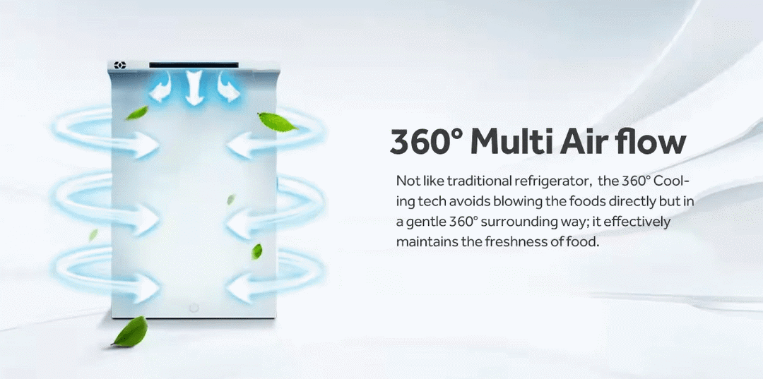 Haier Hrf 362Tbg 342L No Frost Refrigerator C