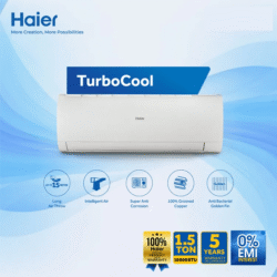 Haier HSU 18TurboCool 1.5 Ton TurboCool Non Inverter Air Conditioner