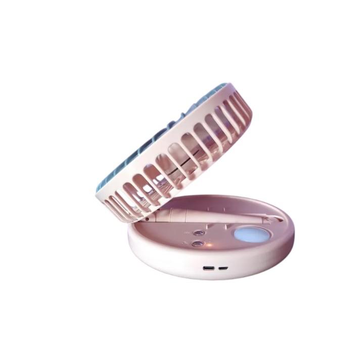 Jysuper Jy 2215 Professional Rechargeable Fan With Led Light C