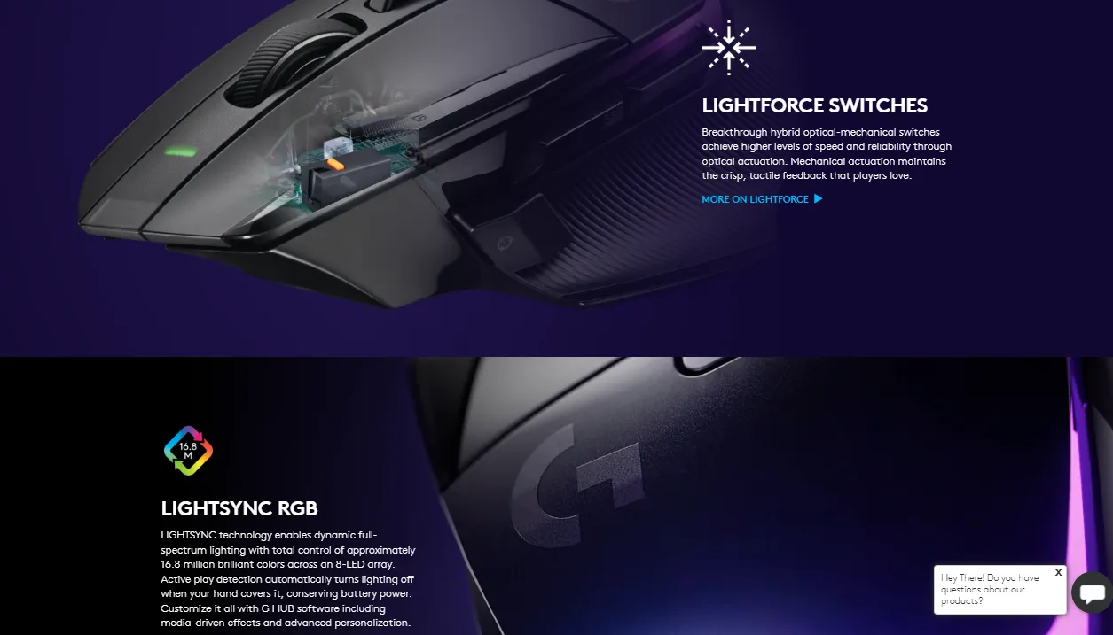 Logitech G502 X Plus Lightspeed Wireless Hero Rgb Gaming Mouse A Logitech G502 X Plus Lightspeed Wireless Hero Rgb Gaming Mouse A