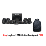 Logitech Z906, 5.1 Surround Sound Speaker System & Get Backpack FREE