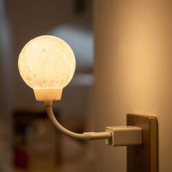 Moon Light Voice Controlled LED Lamp