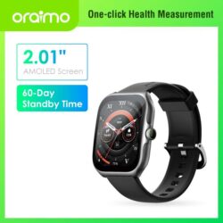 Oraimo Nova AM OSW 812 Amoled LightChrome Bluetooth Calling Smart Watch