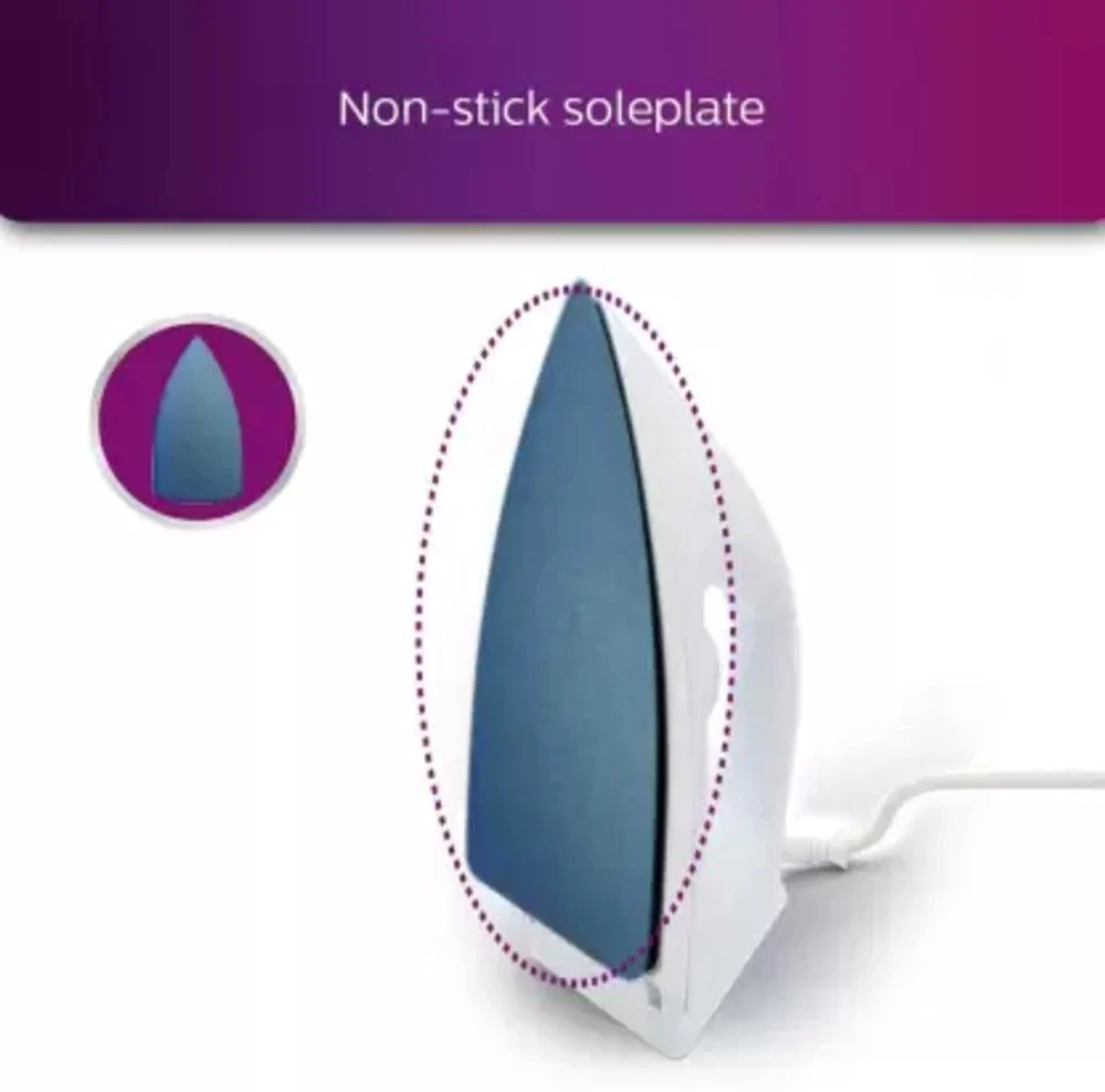 Philips Hi113 28 Classic 1000 Watt Dry Iron B