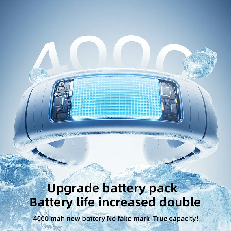 Rtako Gbf001 4000Mah Ice Breeze Neck Hanging Fan A