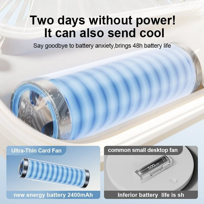 Rtako W30 Ultra Thin Fan E