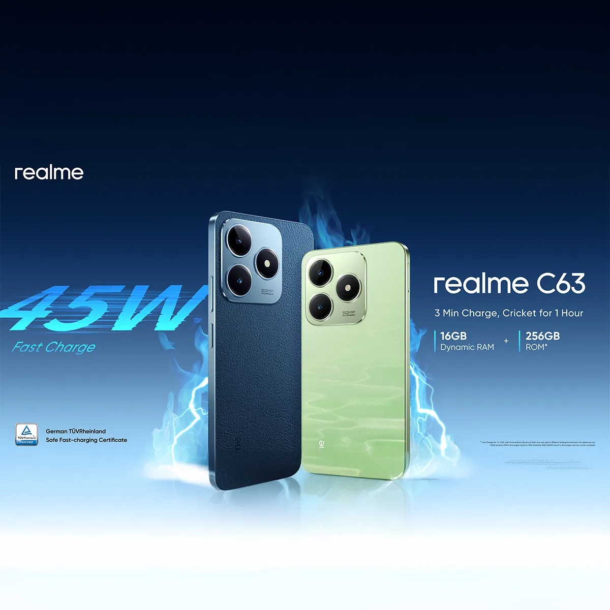 Realme C63 (8128Gb) Smartphone A