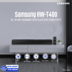 Samsung HW T400 XL 2ch All in one Soundbar With Bluetooth Connectivity