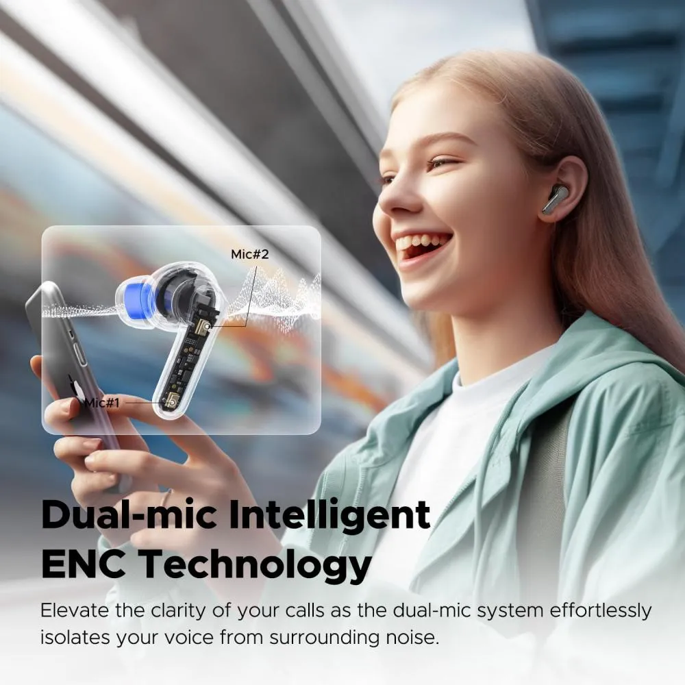 Soundpeats Clear True Wireless Earbuds D