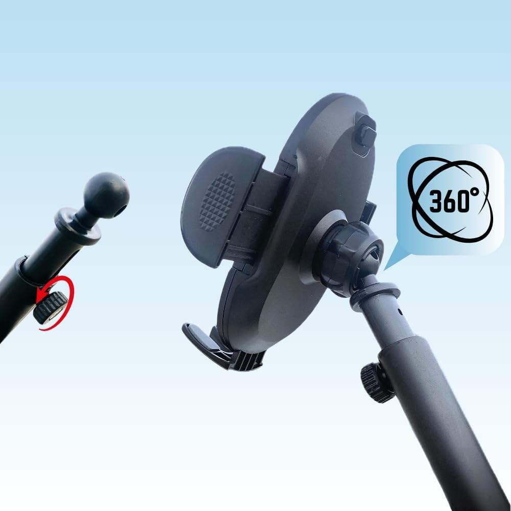 Universal Cz023 33 360° Adjustable Car Phone Holder D