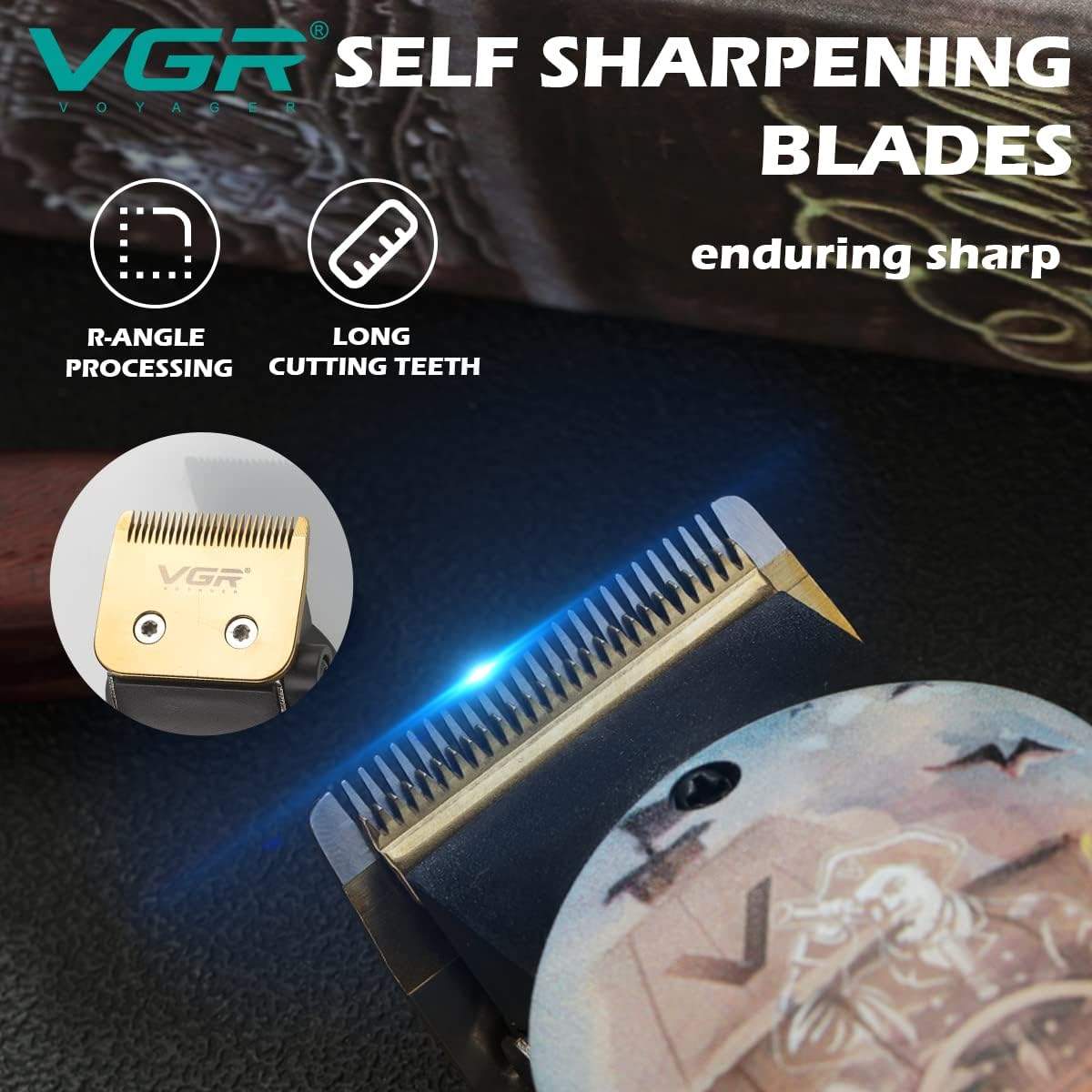 Vgr V 689 Professional Hair Clipper For Men C Vgr V 689 Professional Hair Clipper For Men C