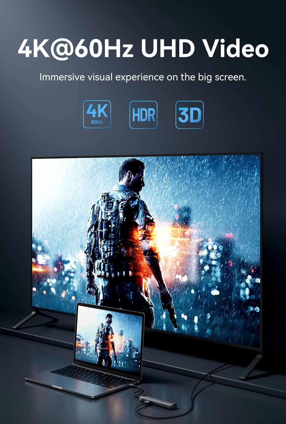 Vention Tgvhb 9 In 1 Usb C Docking Station C