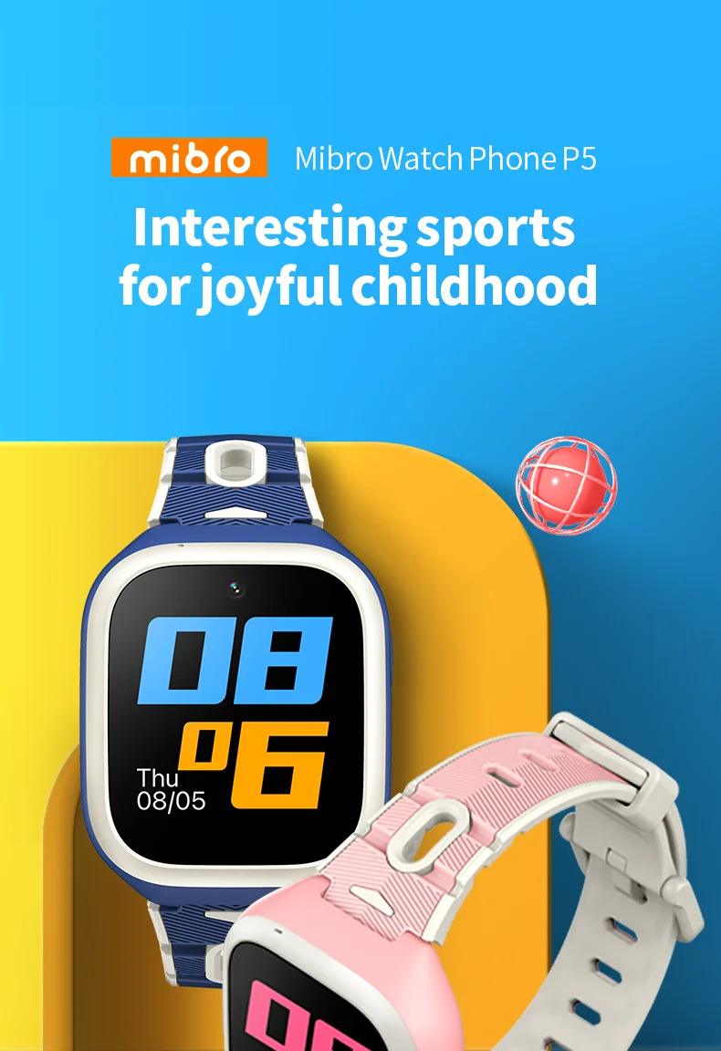 Xiaomi Mibro P5 Kids Smart Watch With Gps &Amp; Hd Dual Camera A