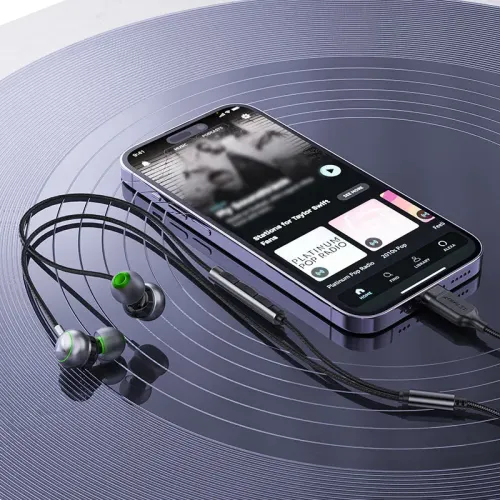 Acefast L5 Usb C In Ear Wired Earphones With Mic D